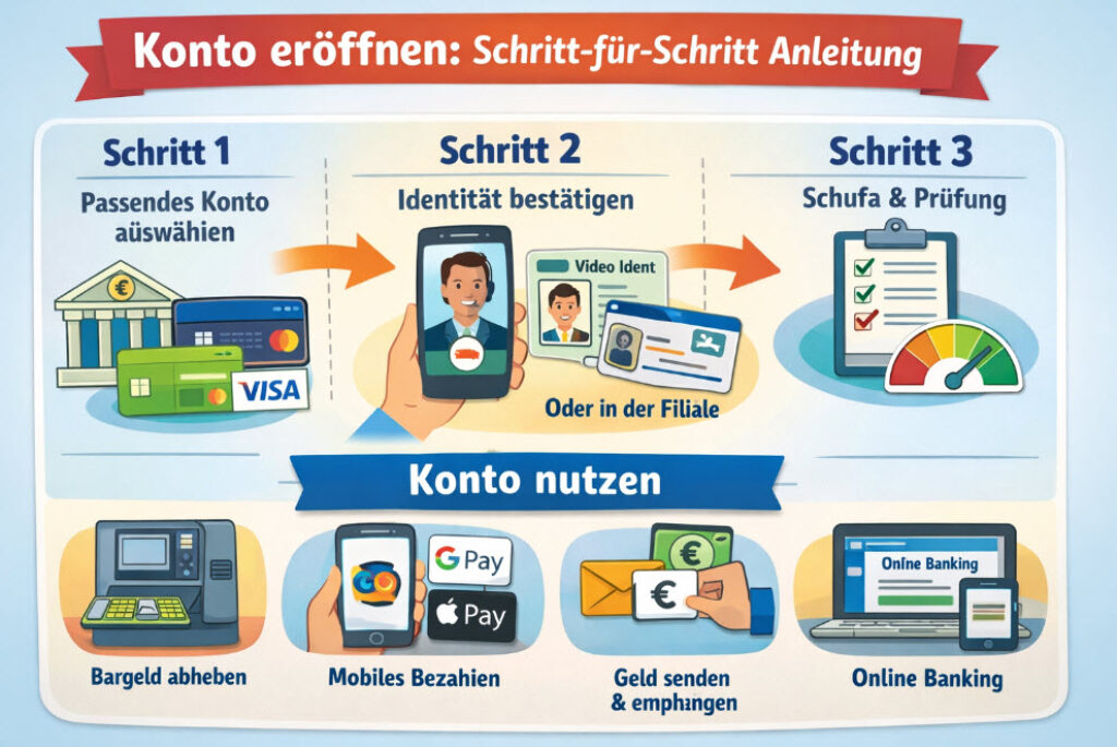 Konto eröffnen