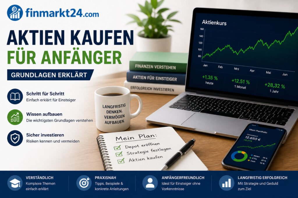 Aktien kaufen für Anfänger
