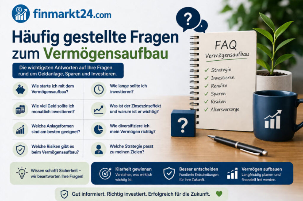 Häufig gestellte Fragen zum Vermögensaufbau
