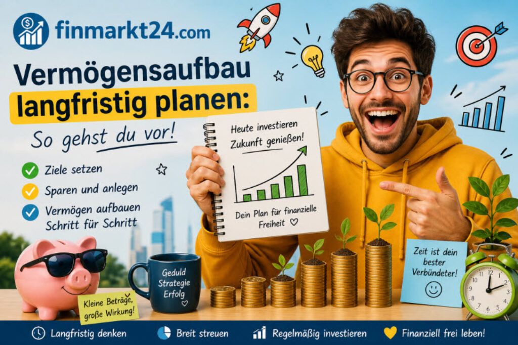 Vermögensaufbau langfristig planen