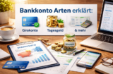 Bankkonto Arten erklärt: Girokonto, Tagesgeld & mehr